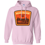 Sweatshirts Light Pink / Small Volcanic Hiking Trails Pullover Hoodie