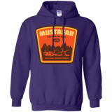 Sweatshirts Purple / Small Volcanic Hiking Trails Pullover Hoodie