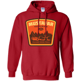 Sweatshirts Red / Small Volcanic Hiking Trails Pullover Hoodie