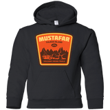Sweatshirts Black / YS Volcanic Hiking Trails Youth Hoodie