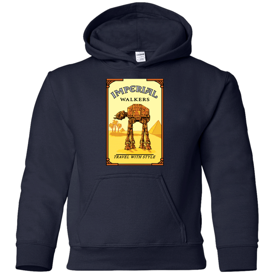 Sweatshirts Navy / YS Walk Like An Egyptian Youth Hoodie