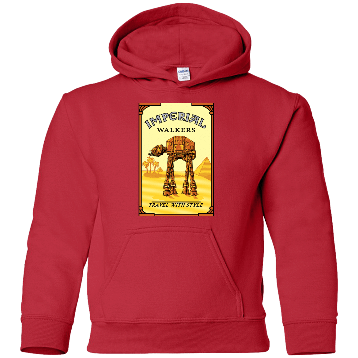 Sweatshirts Red / YS Walk Like An Egyptian Youth Hoodie