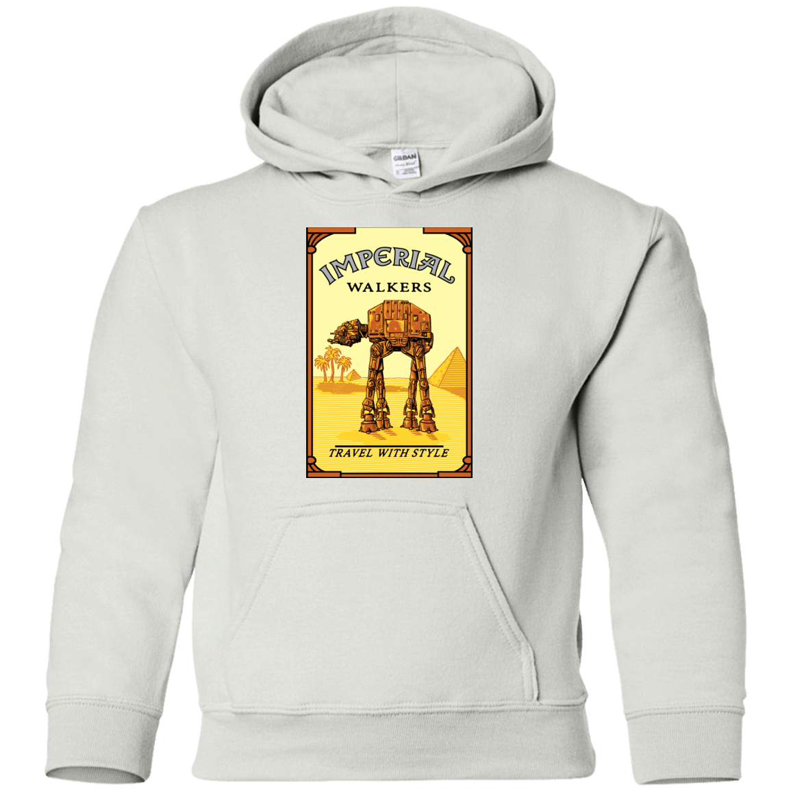 Sweatshirts White / YS Walk Like An Egyptian Youth Hoodie