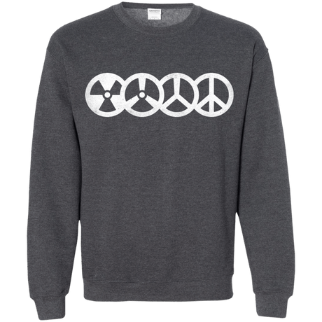 Sweatshirts Dark Heather / S War and Peace Crewneck Sweatshirt