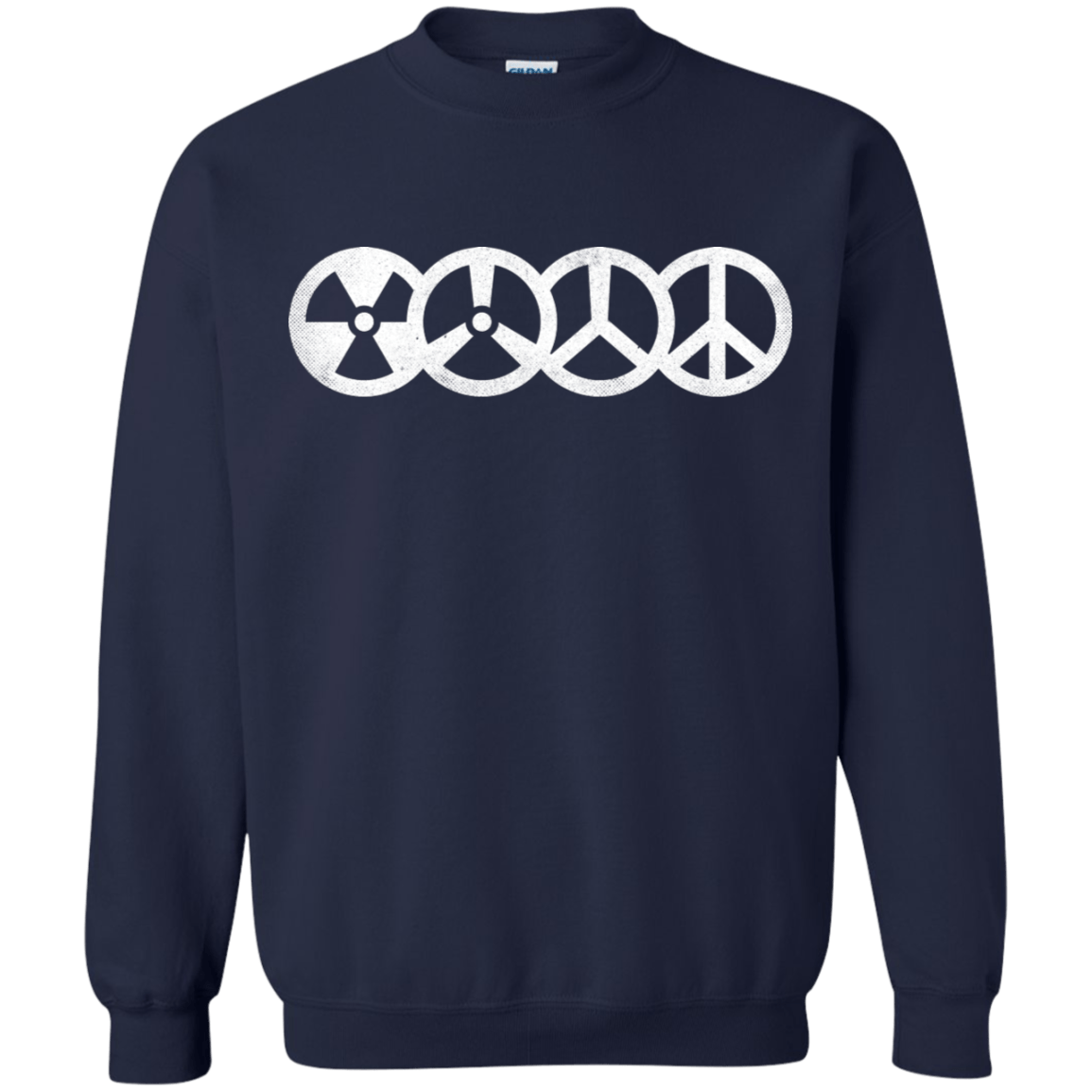 Sweatshirts Navy / S War and Peace Crewneck Sweatshirt