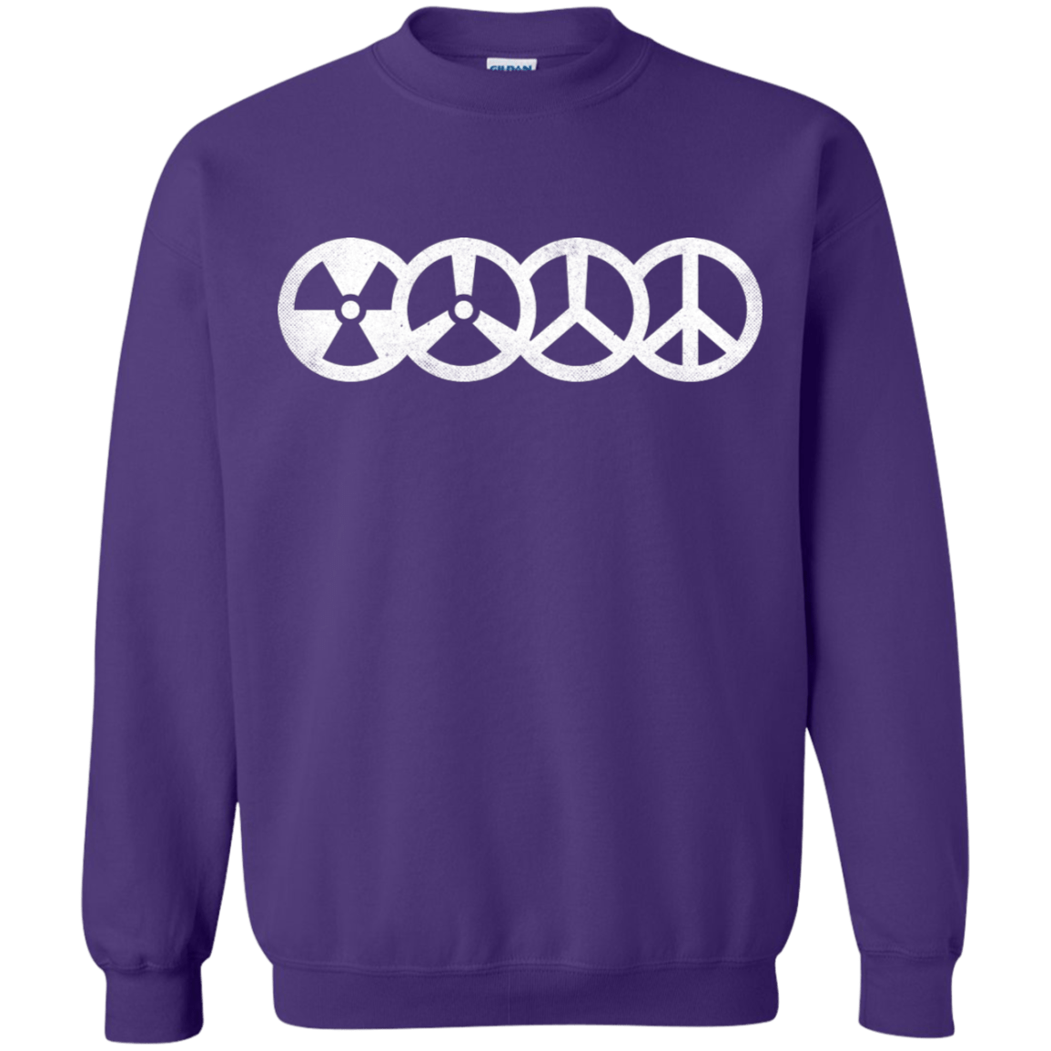 Sweatshirts Purple / S War and Peace Crewneck Sweatshirt