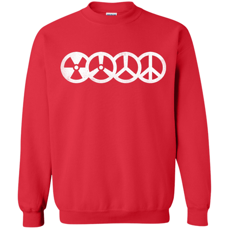 Sweatshirts Red / S War and Peace Crewneck Sweatshirt