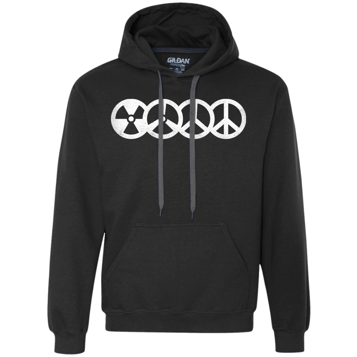 Sweatshirts Black / S War and Peace Premium Fleece Hoodie