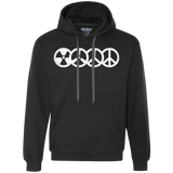 Sweatshirts Black / S War and Peace Premium Fleece Hoodie