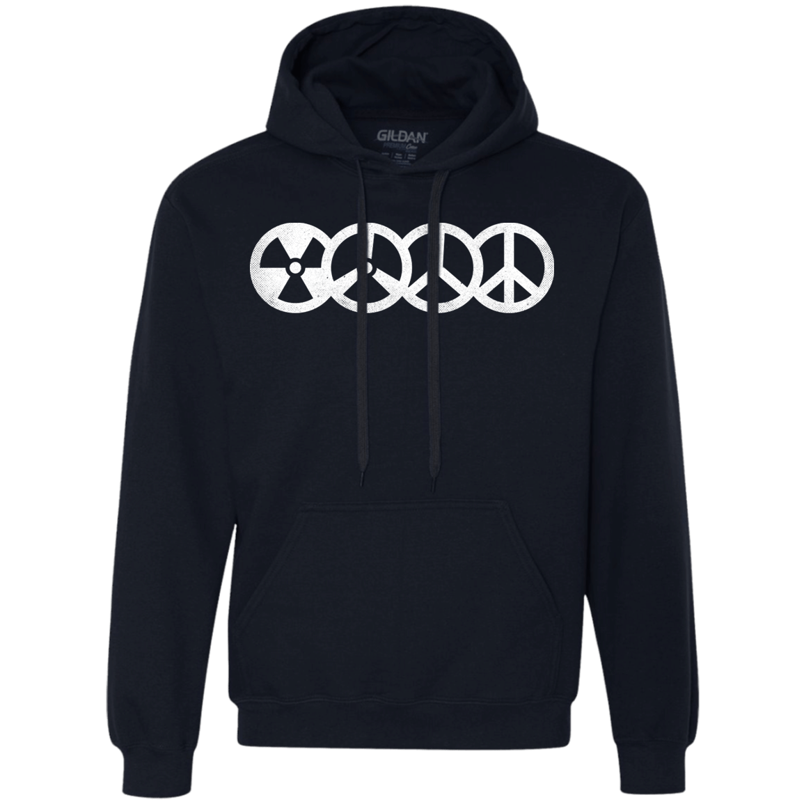 Sweatshirts Navy / S War and Peace Premium Fleece Hoodie