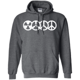 Sweatshirts Dark Heather / S War and Peace Pullover Hoodie