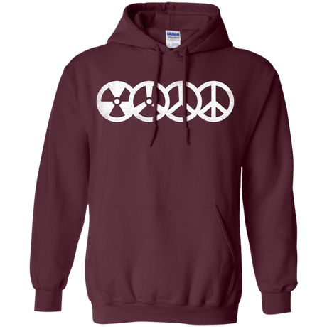 Sweatshirts Maroon / S War and Peace Pullover Hoodie