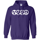 Sweatshirts Purple / S War and Peace Pullover Hoodie