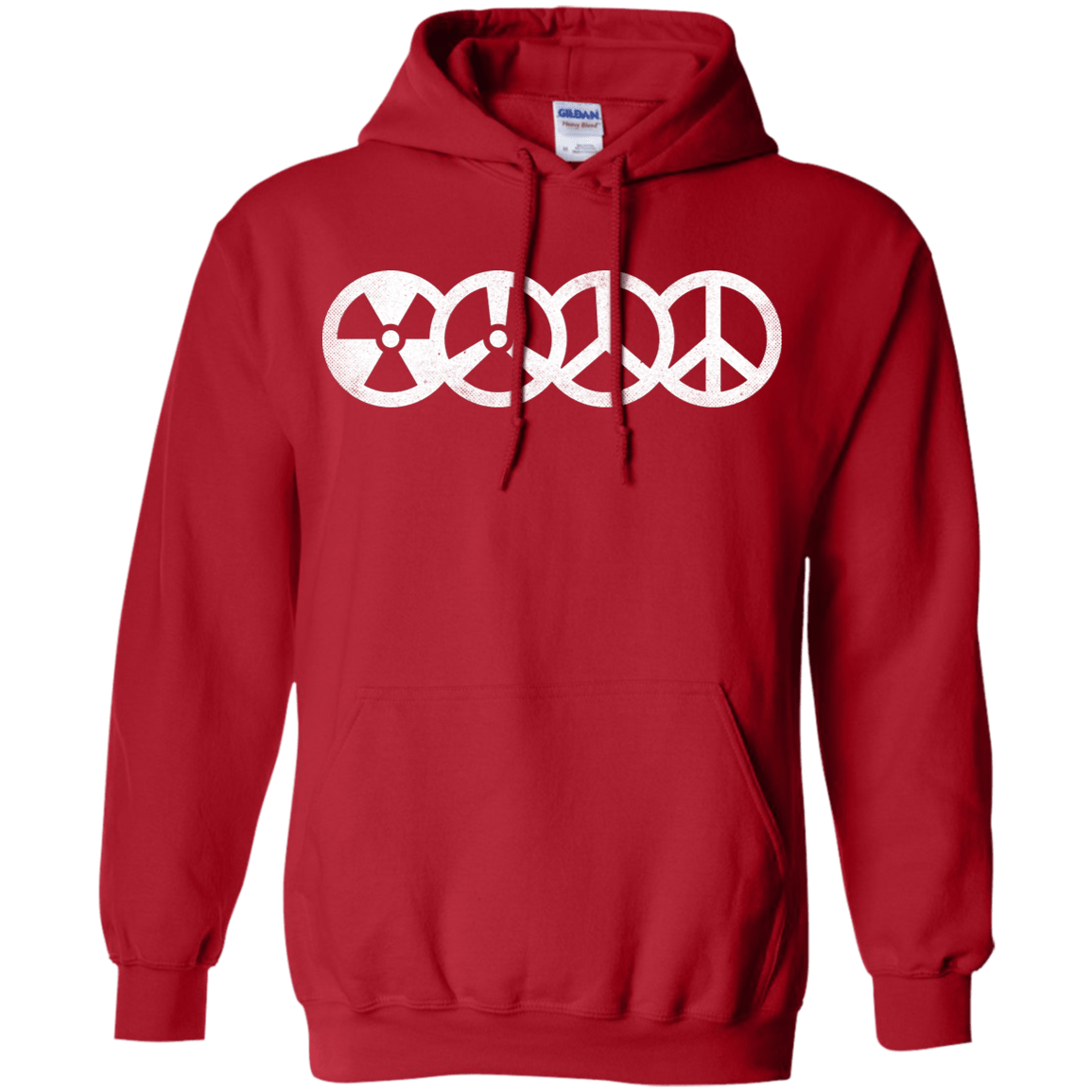 Sweatshirts Red / S War and Peace Pullover Hoodie