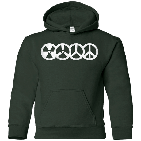 Sweatshirts Forest Green / YS War and Peace Youth Hoodie