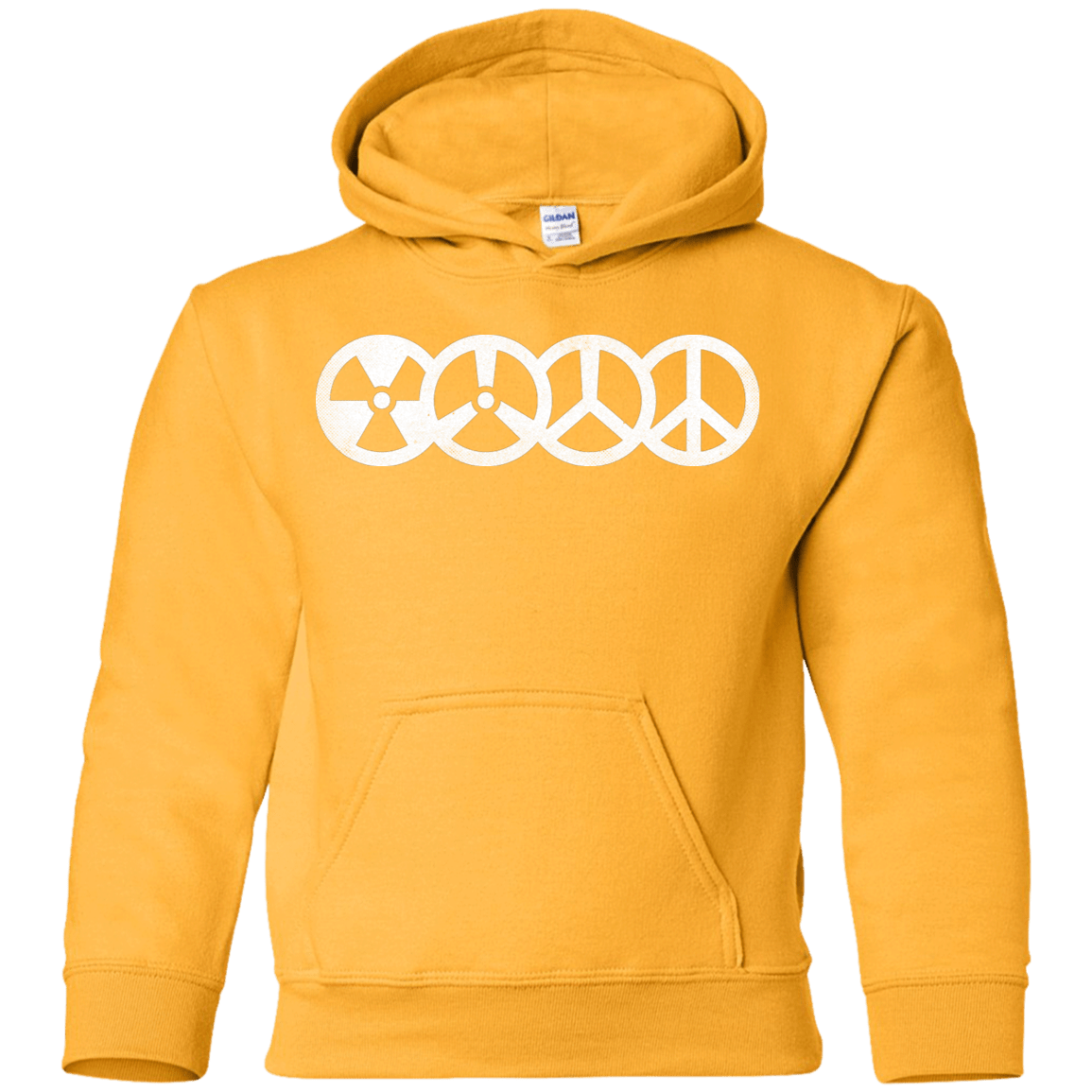 Sweatshirts Gold / YS War and Peace Youth Hoodie