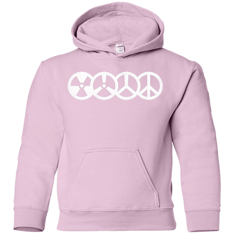 Sweatshirts Light Pink / YS War and Peace Youth Hoodie