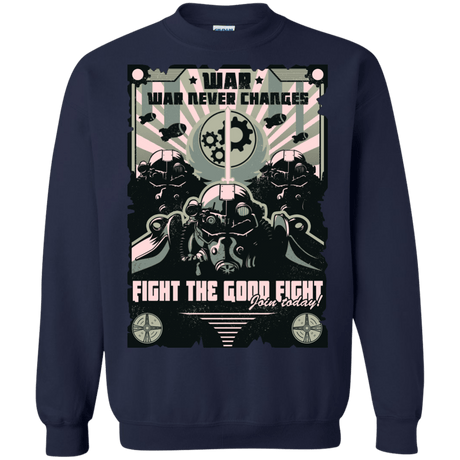 Sweatshirts Navy / Small War Never Changes Crewneck Sweatshirt