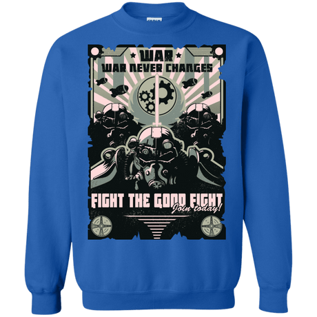 Sweatshirts Royal / Small War Never Changes Crewneck Sweatshirt