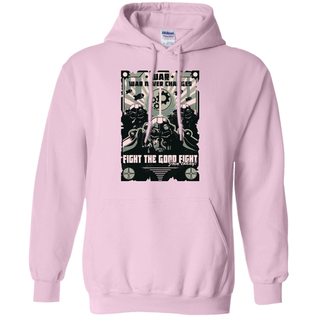 Sweatshirts Light Pink / Small War Never Changes Pullover Hoodie