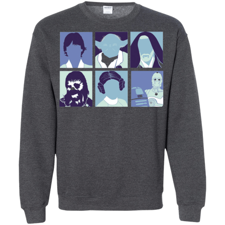 Sweatshirts Dark Heather / Small Wars pop Crewneck Sweatshirt