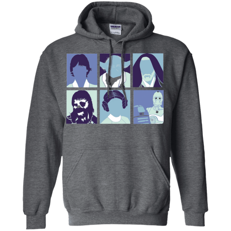 Sweatshirts Dark Heather / Small Wars pop Pullover Hoodie