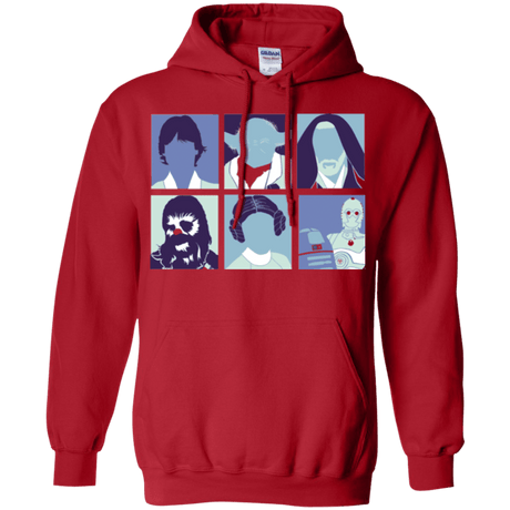 Sweatshirts Red / Small Wars pop Pullover Hoodie