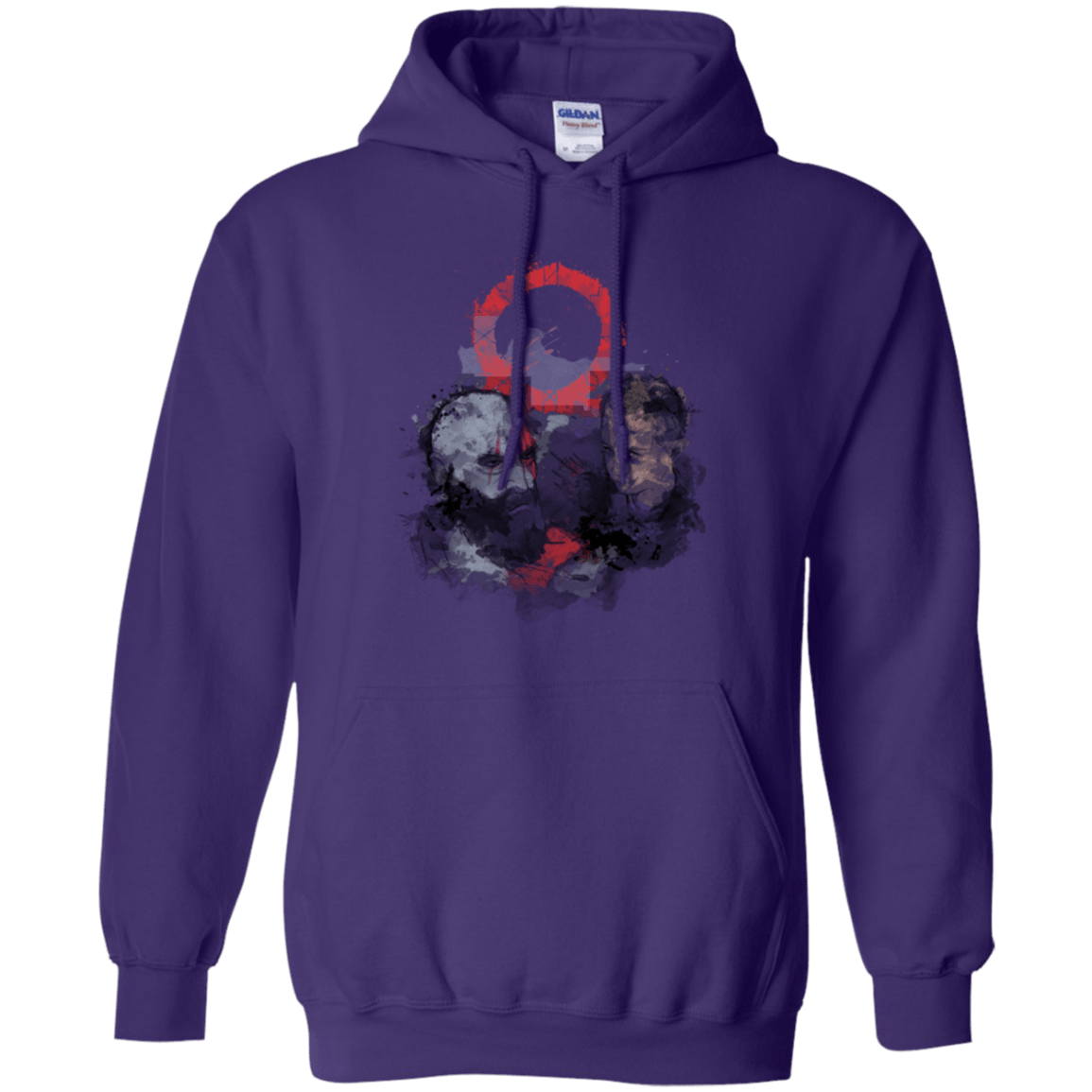 Sweatshirts Purple / S WARTER COLOR Pullover Hoodie
