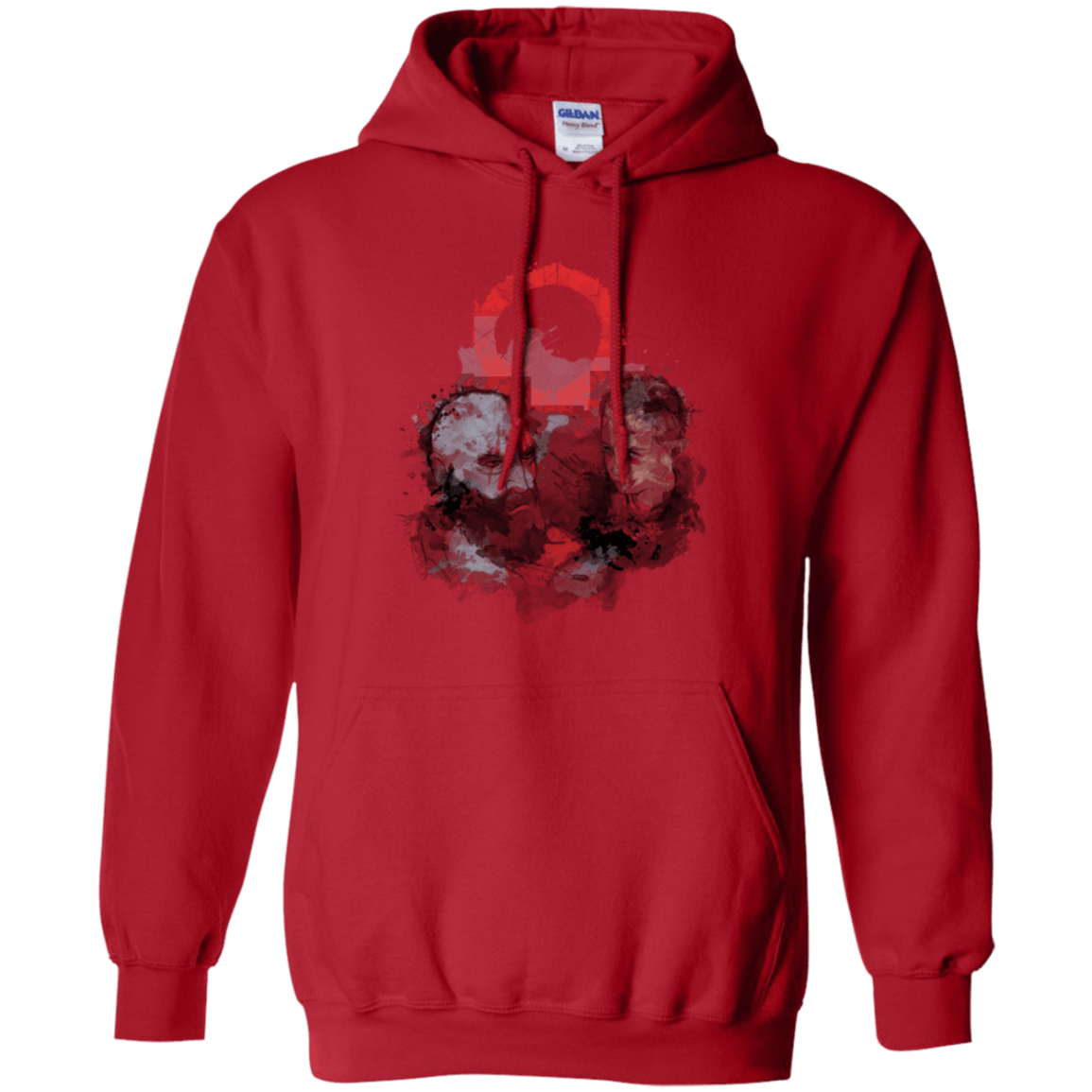 Sweatshirts Red / S WARTER COLOR Pullover Hoodie