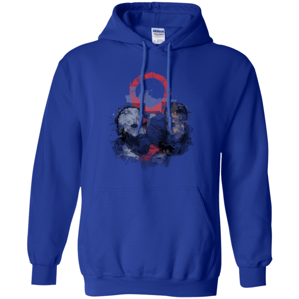 Sweatshirts Royal / S WARTER COLOR Pullover Hoodie