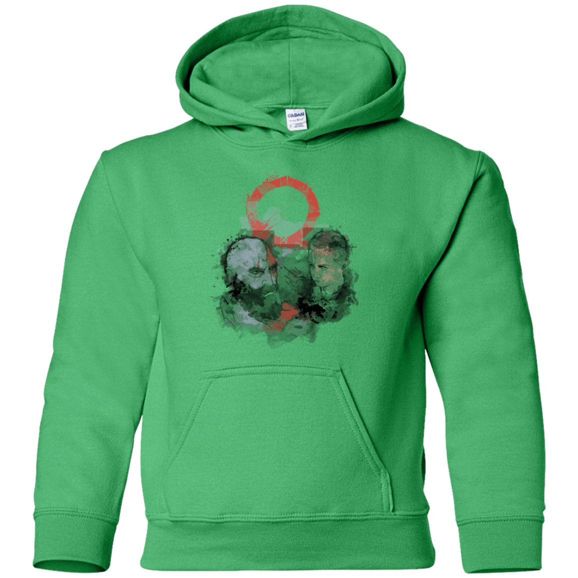Sweatshirts Irish Green / YS WARTER COLOR Youth Hoodie