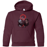 Sweatshirts Maroon / YS WARTER COLOR Youth Hoodie