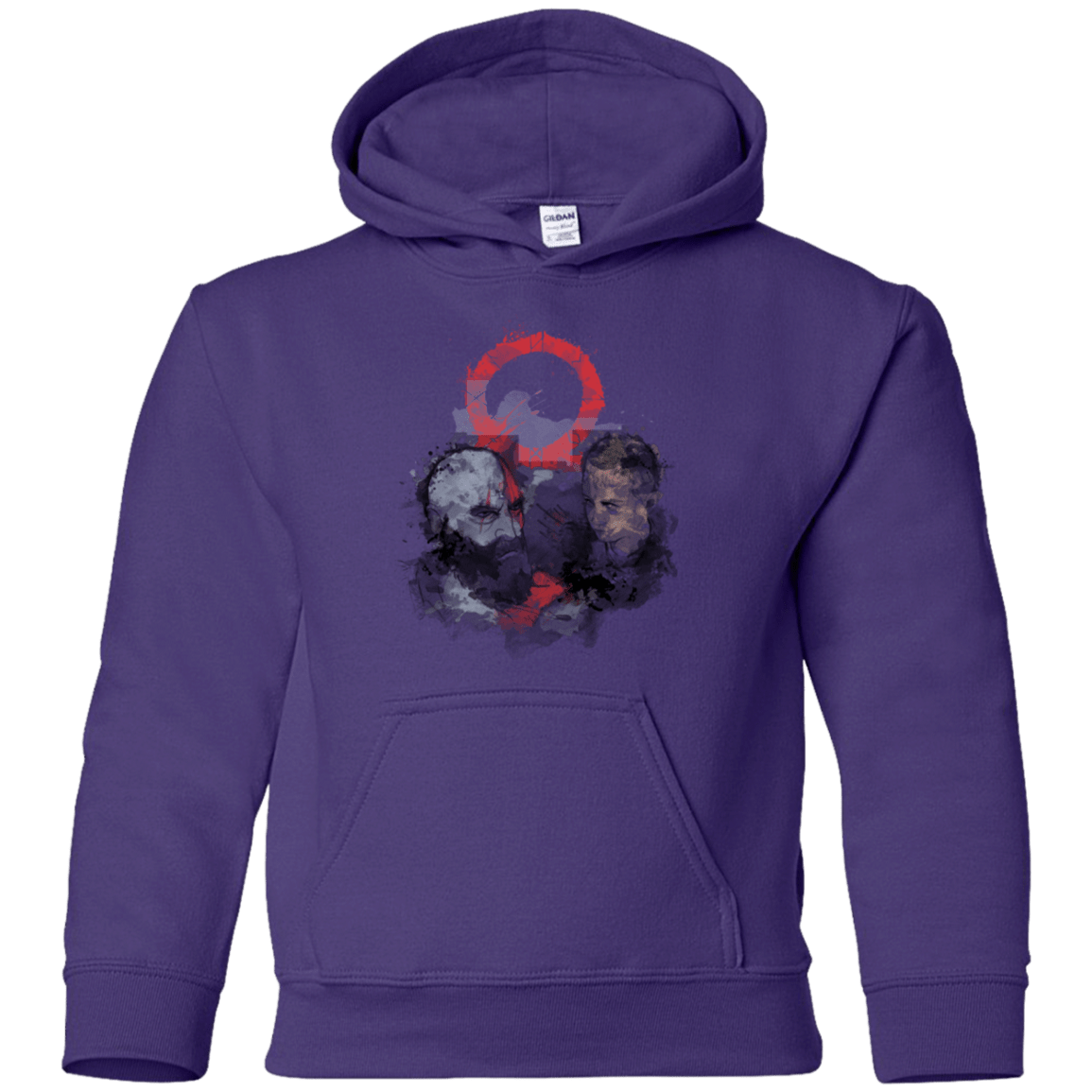 Sweatshirts Purple / YS WARTER COLOR Youth Hoodie