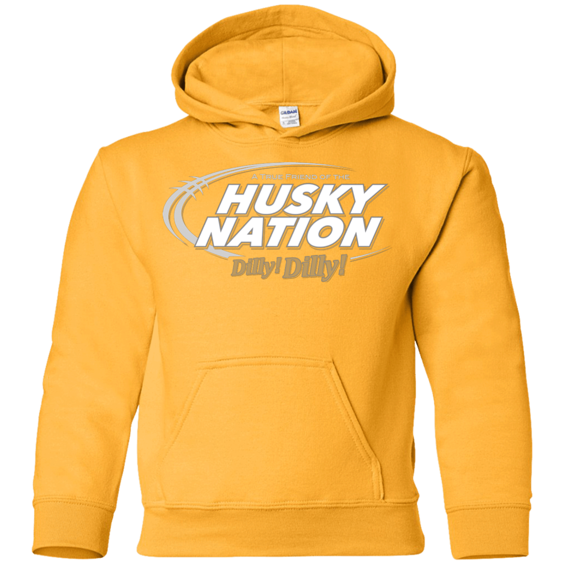 Sweatshirts Gold / YS Washington Dilly Dilly Youth Hoodie