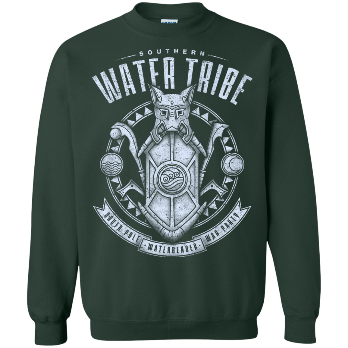 Sweatshirts Forest Green / S Water is Benevolent Crewneck Sweatshirt