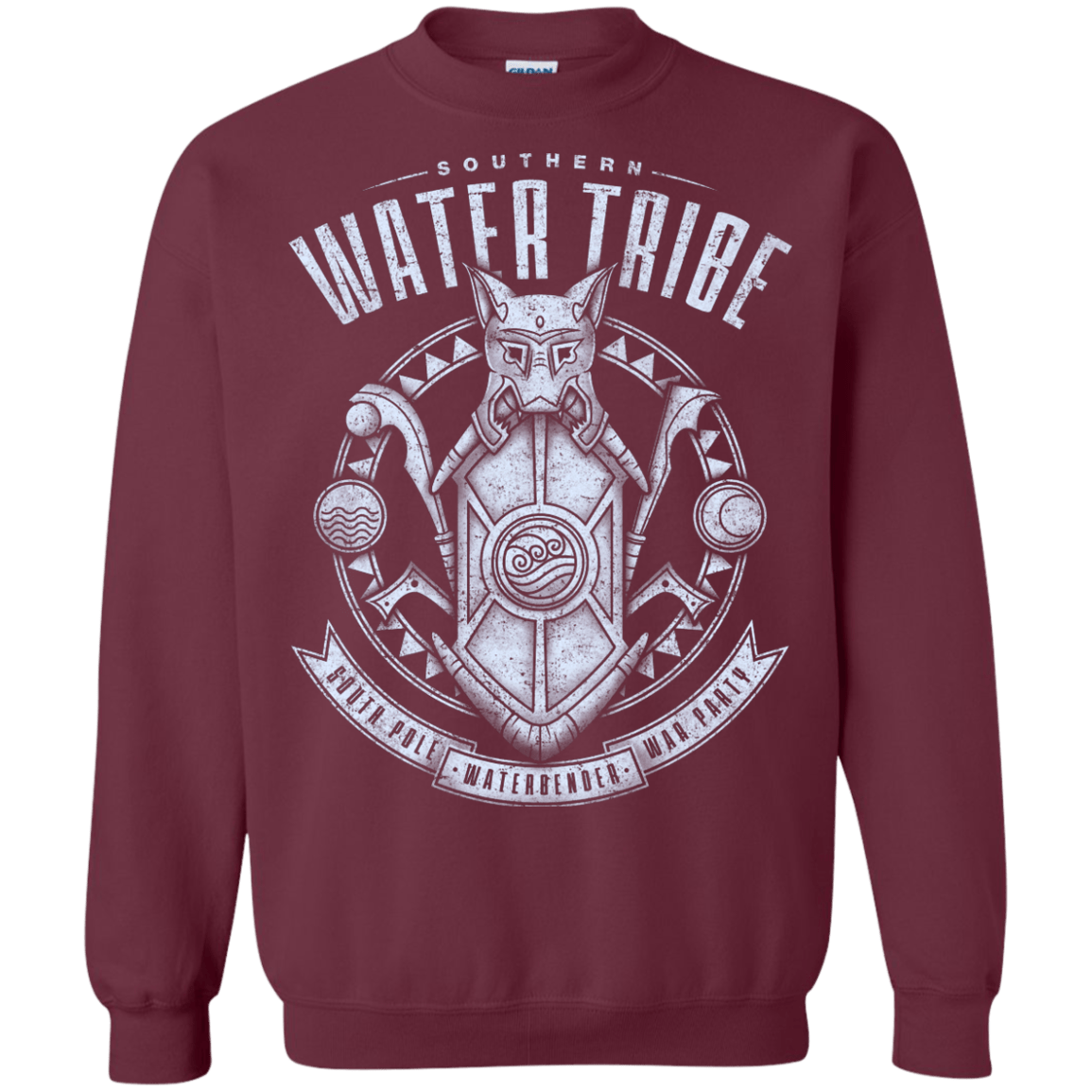 Sweatshirts Maroon / S Water is Benevolent Crewneck Sweatshirt