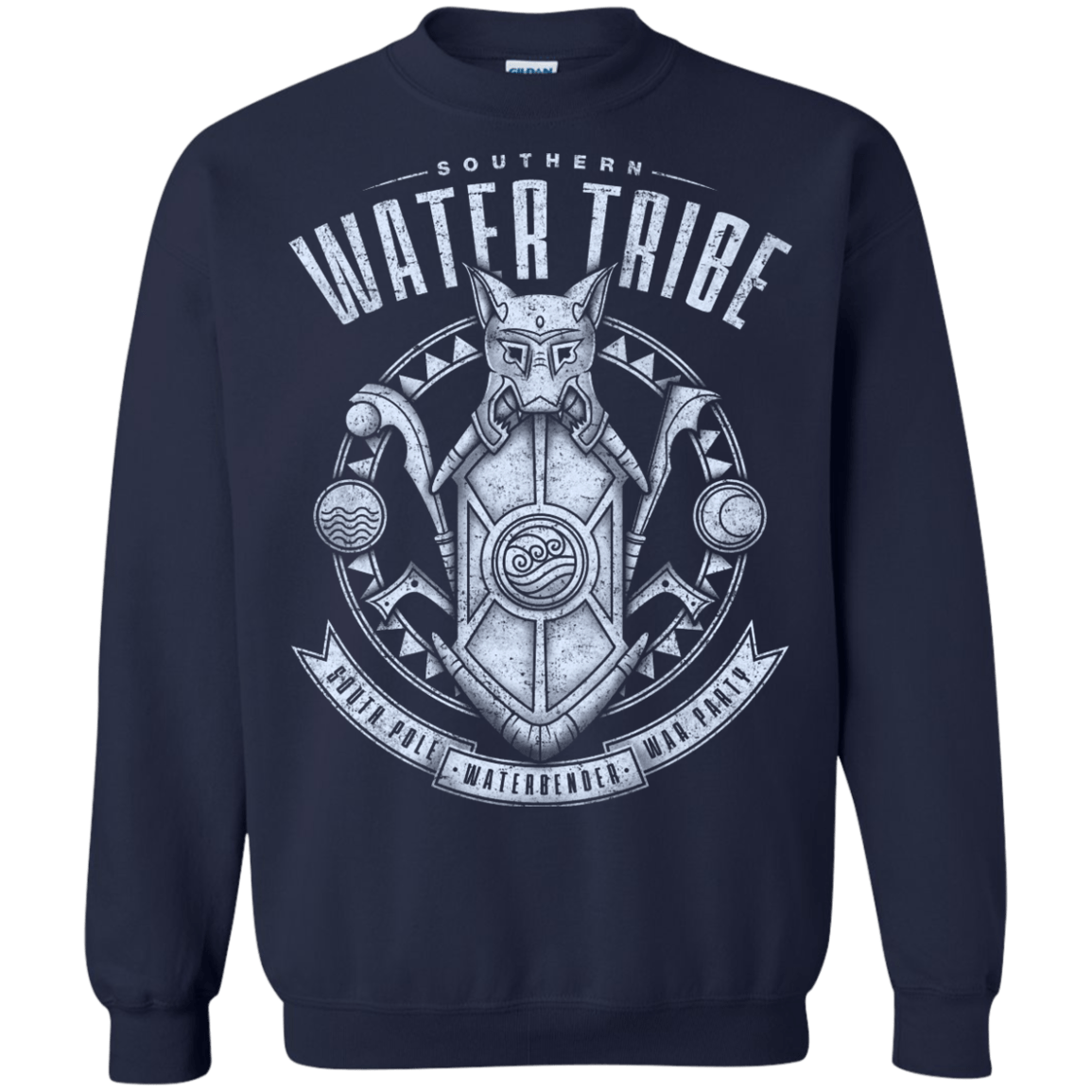 Sweatshirts Navy / S Water is Benevolent Crewneck Sweatshirt