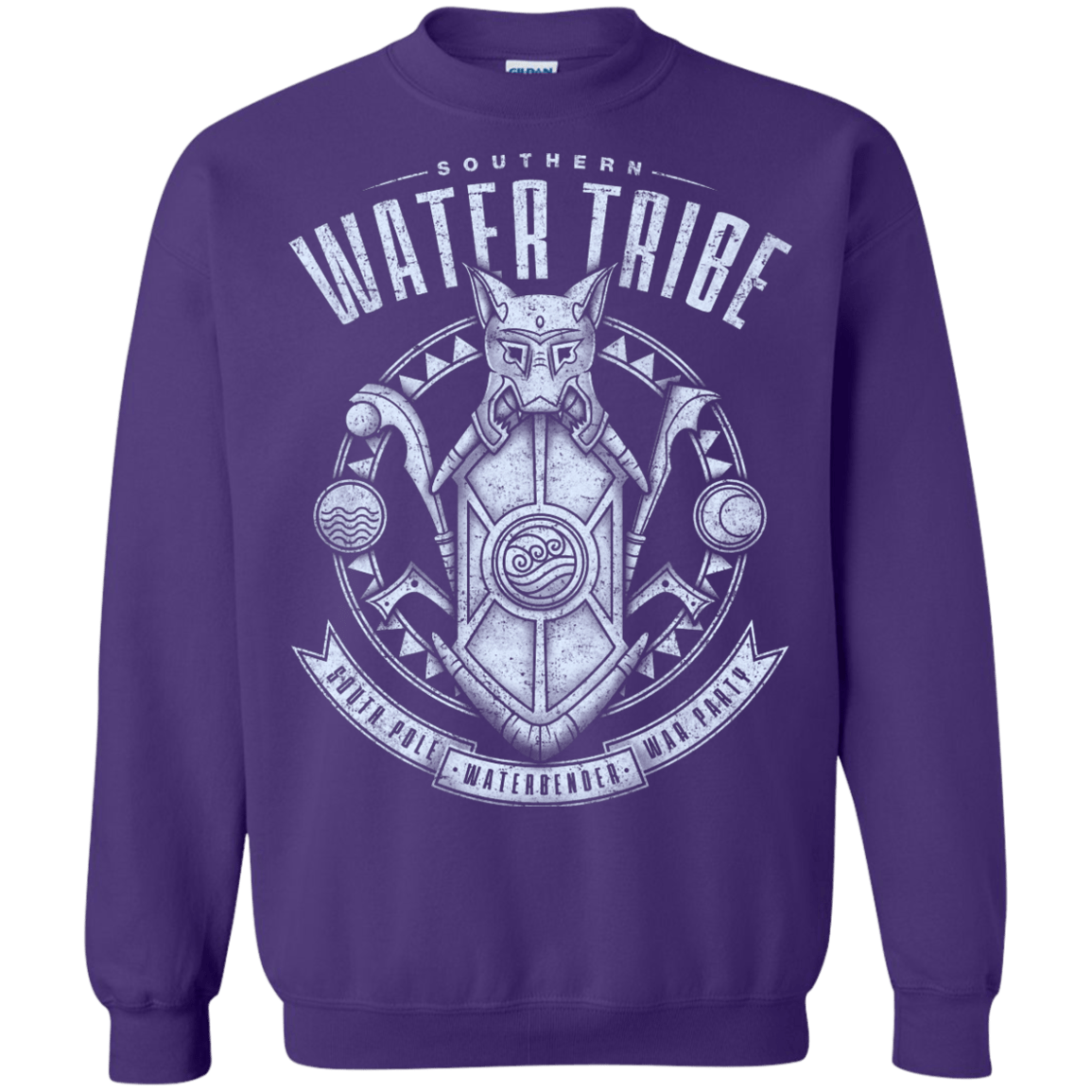 Sweatshirts Purple / S Water is Benevolent Crewneck Sweatshirt