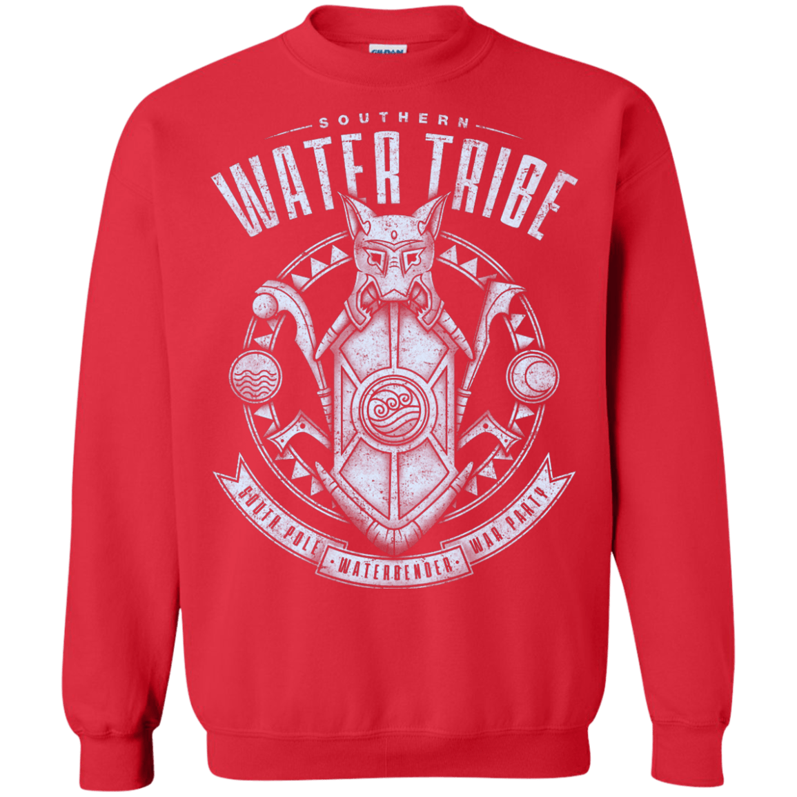 Sweatshirts Red / S Water is Benevolent Crewneck Sweatshirt