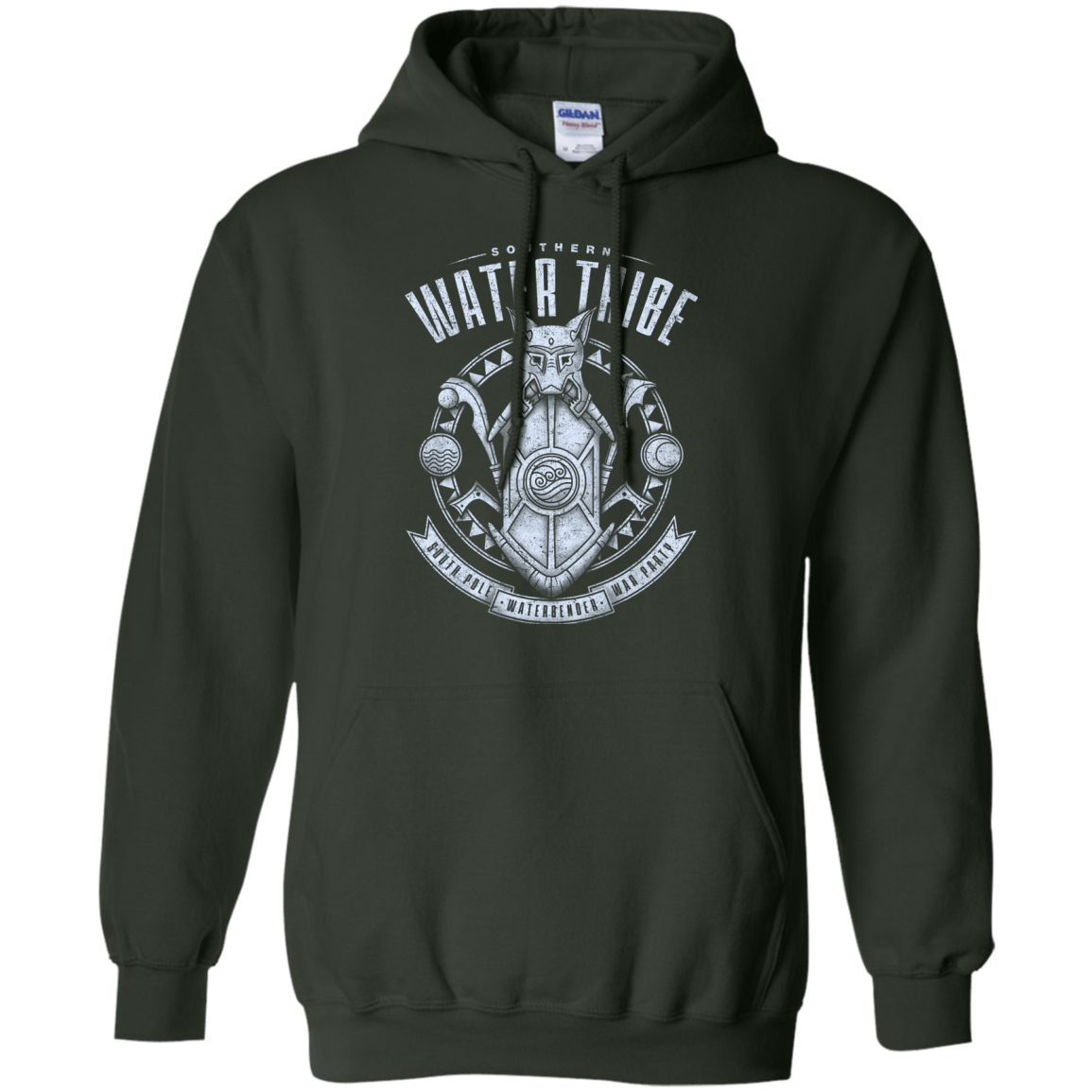 Sweatshirts Forest Green / S Water is Benevolent Pullover Hoodie