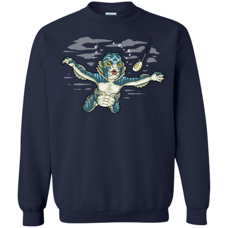 Sweatshirts Navy / S Watermind Crewneck Sweatshirt