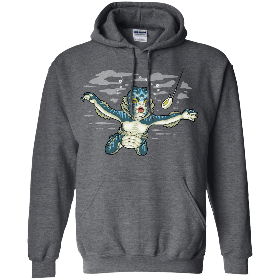 Sweatshirts Dark Heather / S Watermind Pullover Hoodie