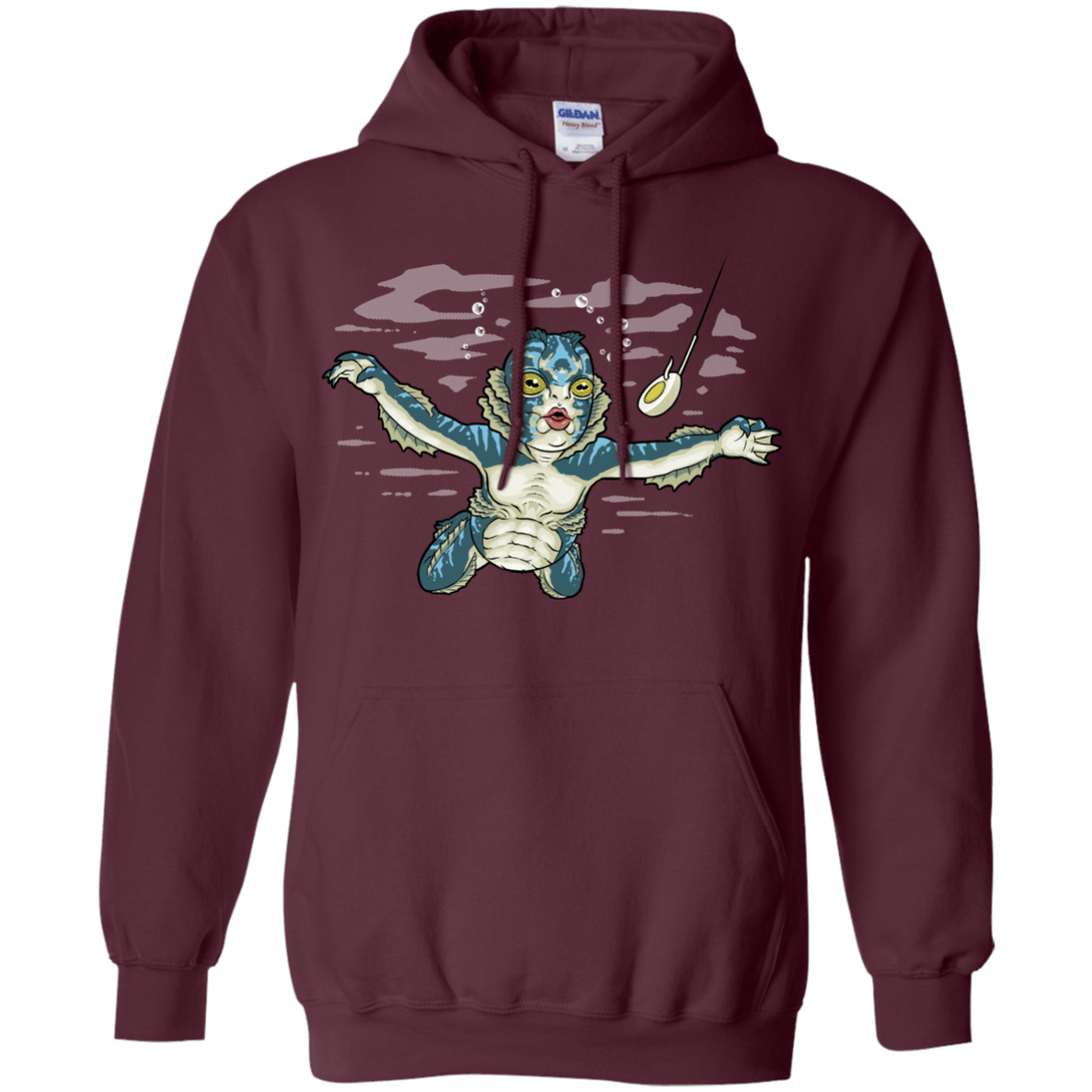 Sweatshirts Maroon / S Watermind Pullover Hoodie