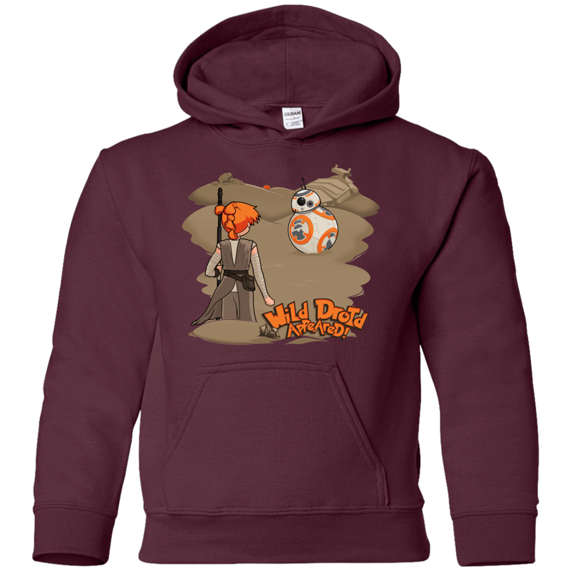 Sweatshirts Maroon / YS WDA Youth Hoodie