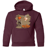 Sweatshirts Maroon / YS WDA Youth Hoodie