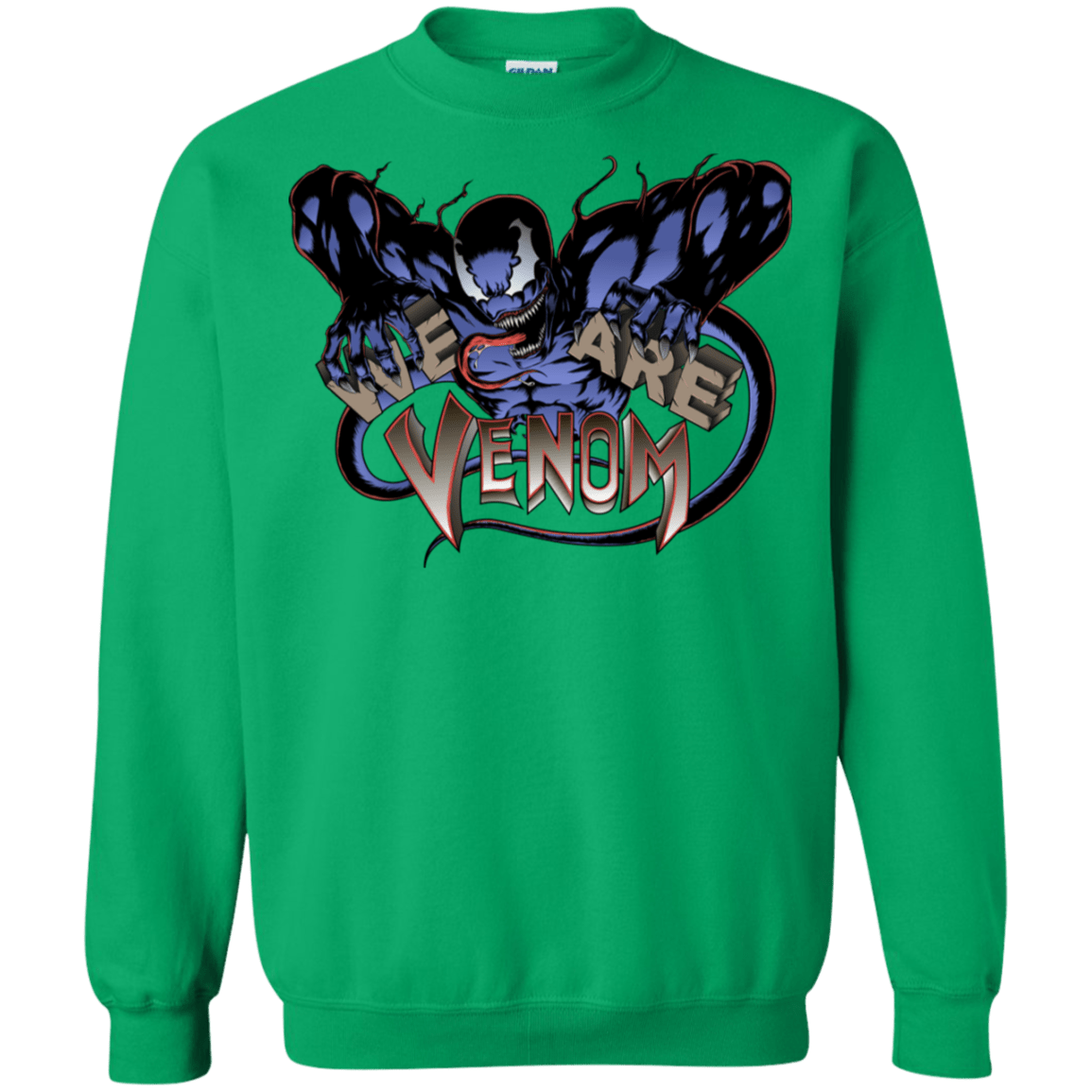 Sweatshirts Irish Green / S We Are Venom Crewneck Sweatshirt