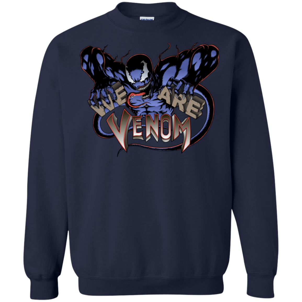 Sweatshirts Navy / S We Are Venom Crewneck Sweatshirt