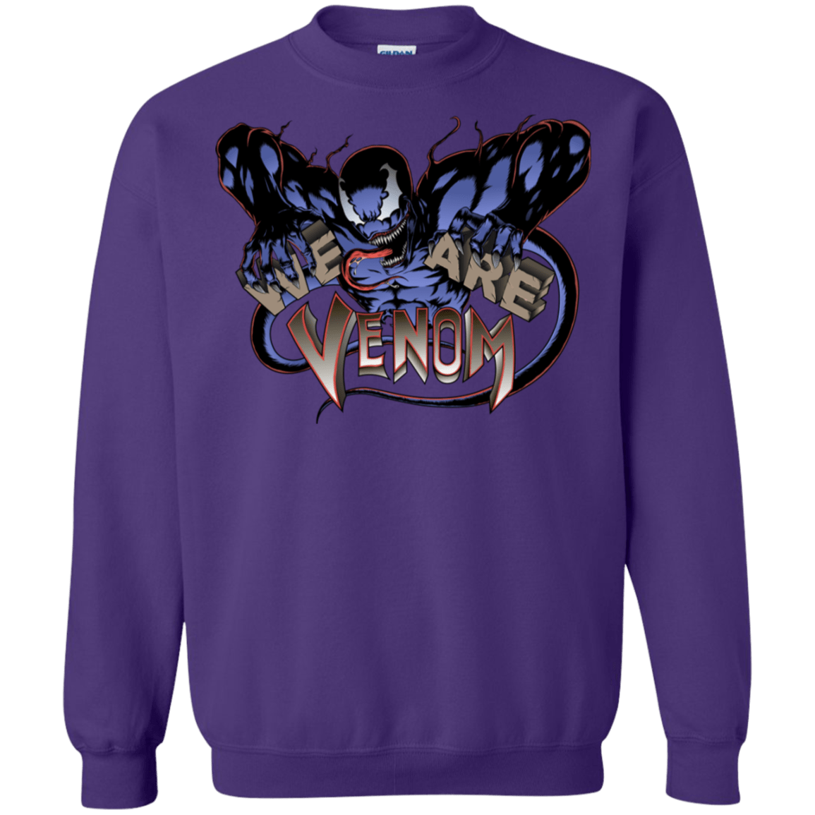 Sweatshirts Purple / S We Are Venom Crewneck Sweatshirt