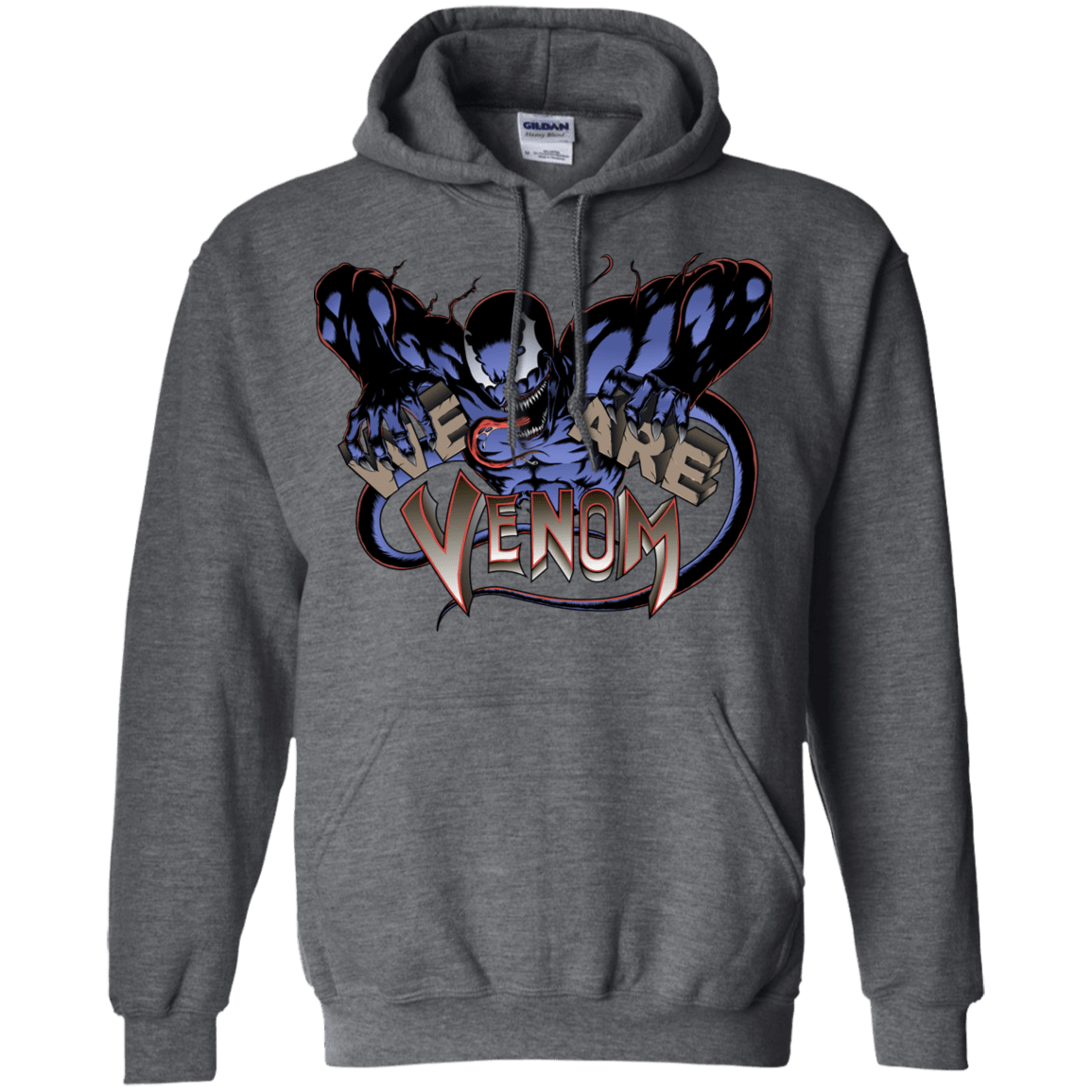 Sweatshirts Dark Heather / S We Are Venom Pullover Hoodie