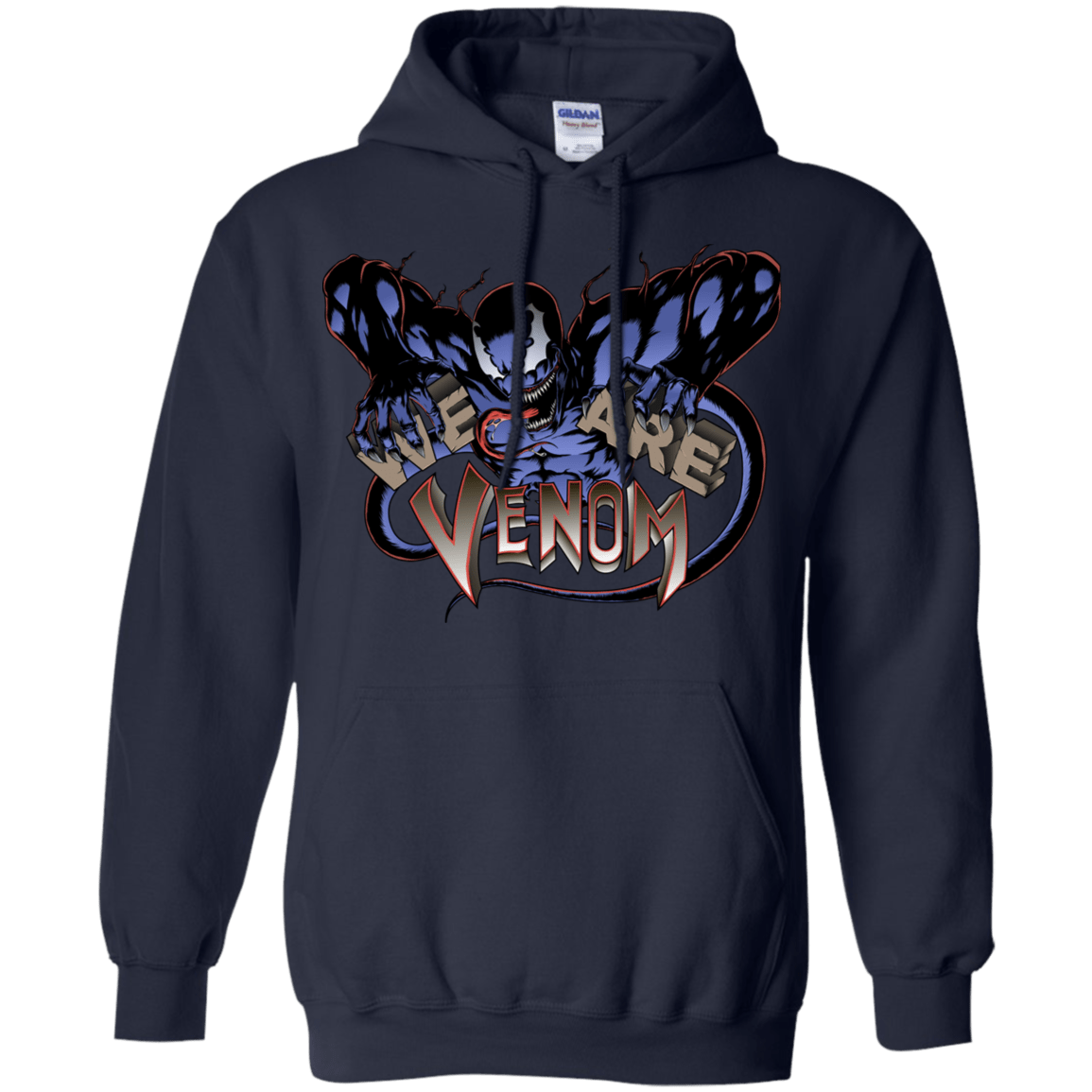 Sweatshirts Navy / S We Are Venom Pullover Hoodie